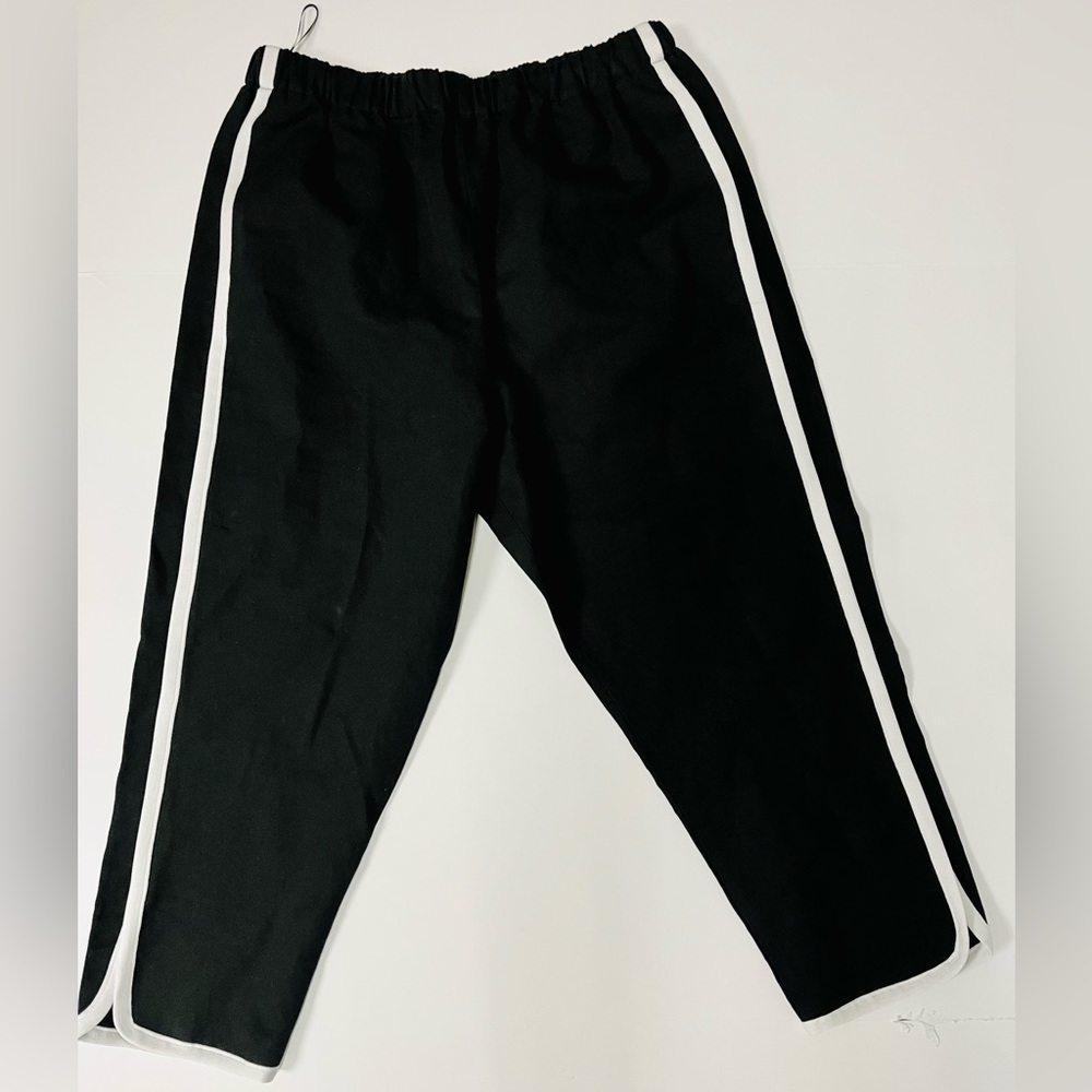 No. 21 Numero Ventuno Crop Stripe Pants US 6